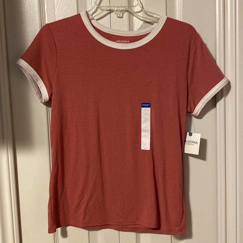 Arizona Jean Co. Rose Colored Tee Shirt